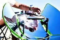 آشپزی مدرن فقط با نور خورشید