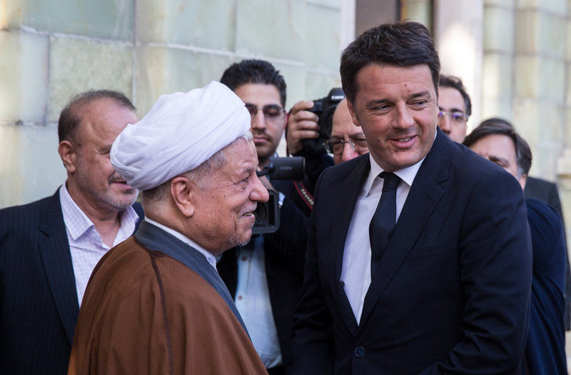 تصاویر/ دیدار نخست وزیر ایتالیا با هاشمی