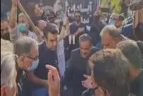 سینه‌زنی سنتی علی شمخانی برای قربانیان متروپل