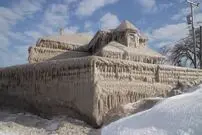 (ویدئو) آب شدن رستوران یخی در آمریکا