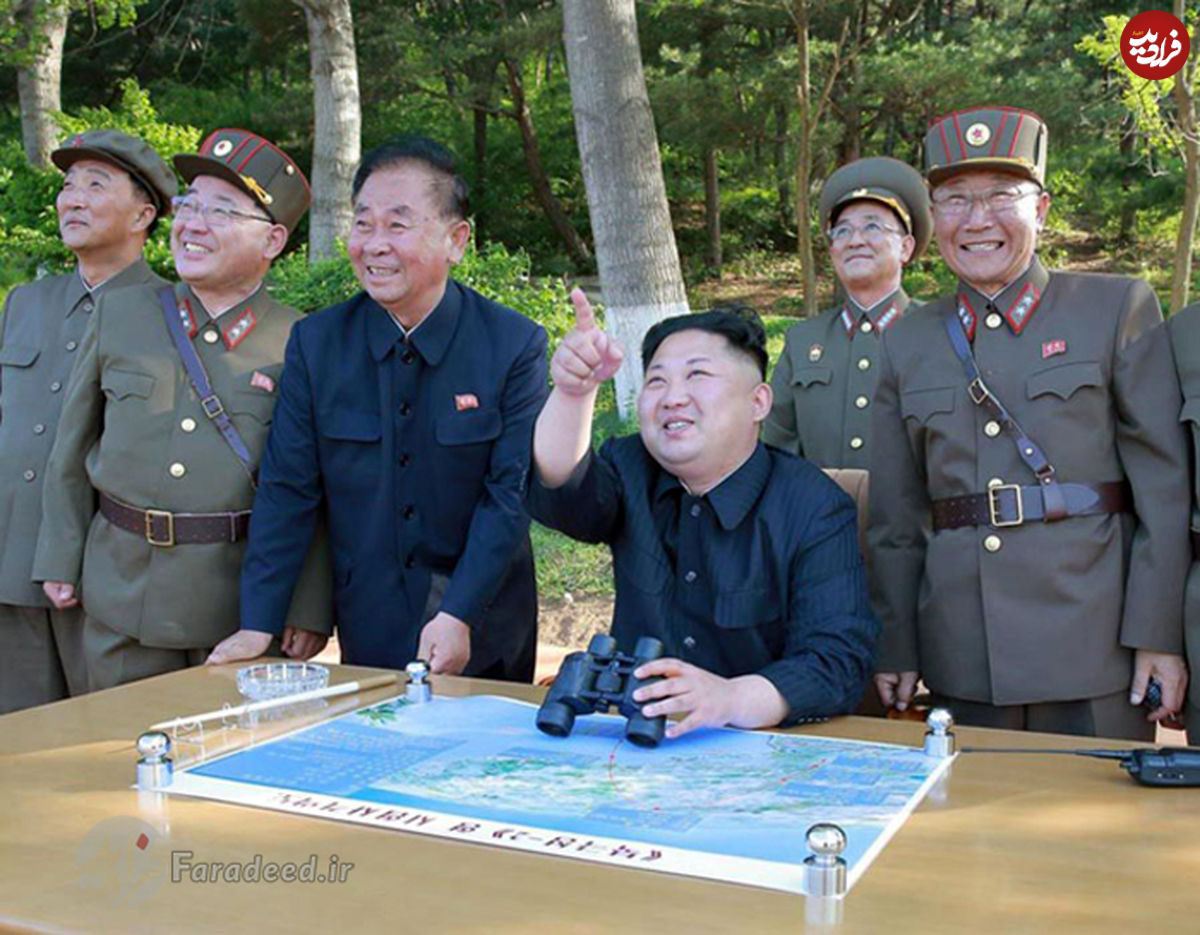 تصاویر/ آزمایش موشکی کره شمالی