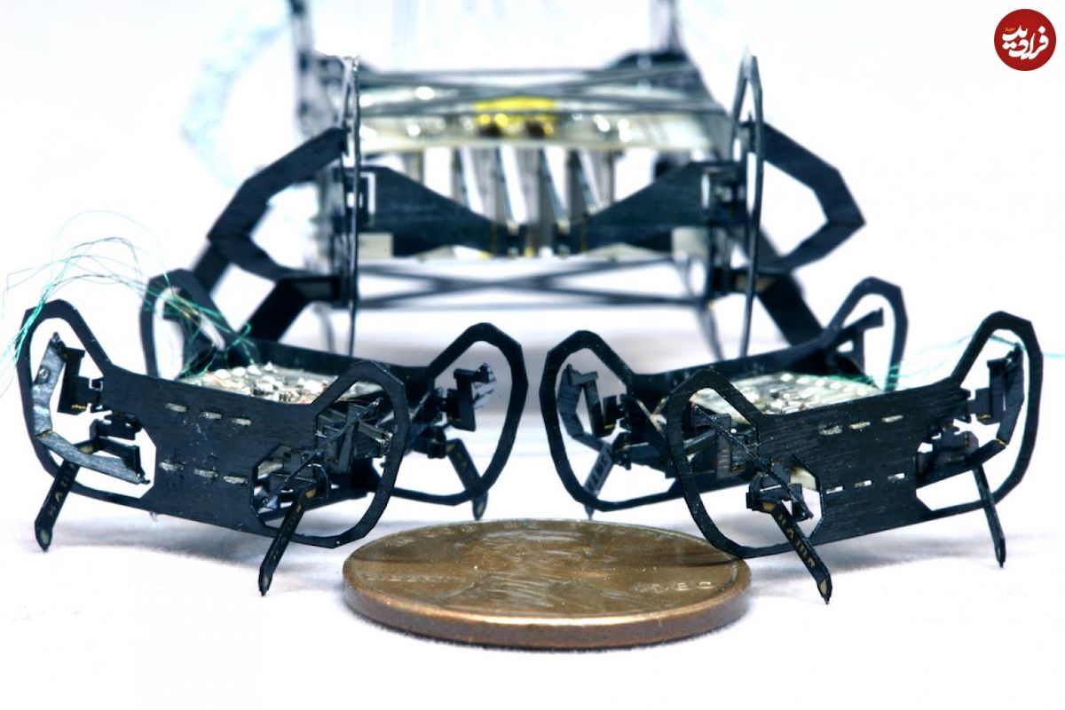 ساخت کوچکترین و سریع‌ترین ربات دنیا
