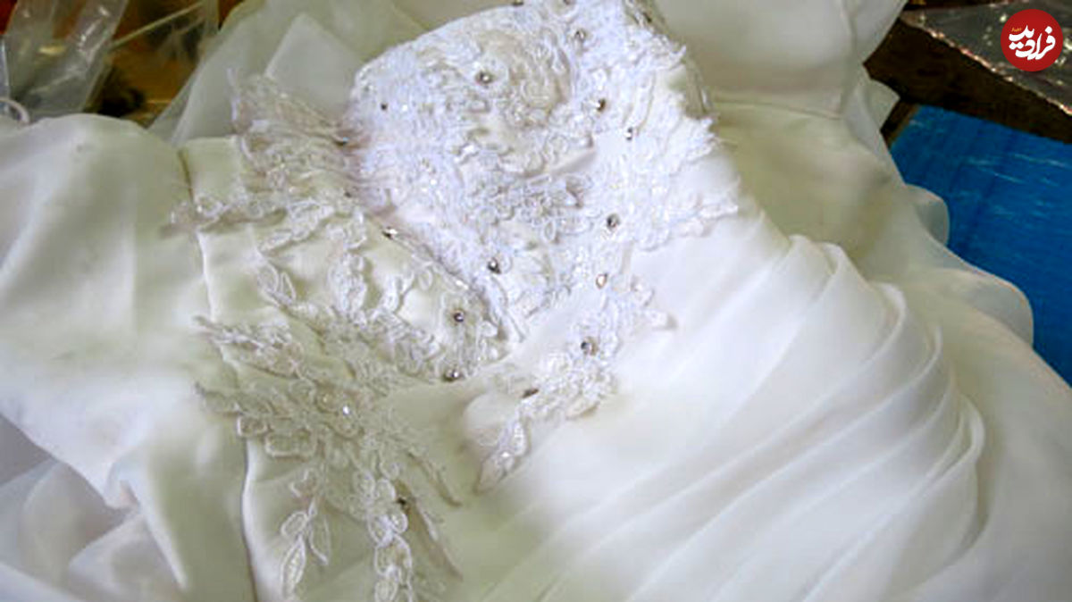 (تصاویر) جاسازی تریاک در لباس عروس