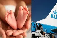 (عکس) این زن از بارداری‌اش بی‌خبر بود و در هواپیما زایمان کرد