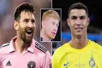 رونالدو یا مسی؟ دی‌بروینه کدام‌یک را ترجیح می‌دهد؟
