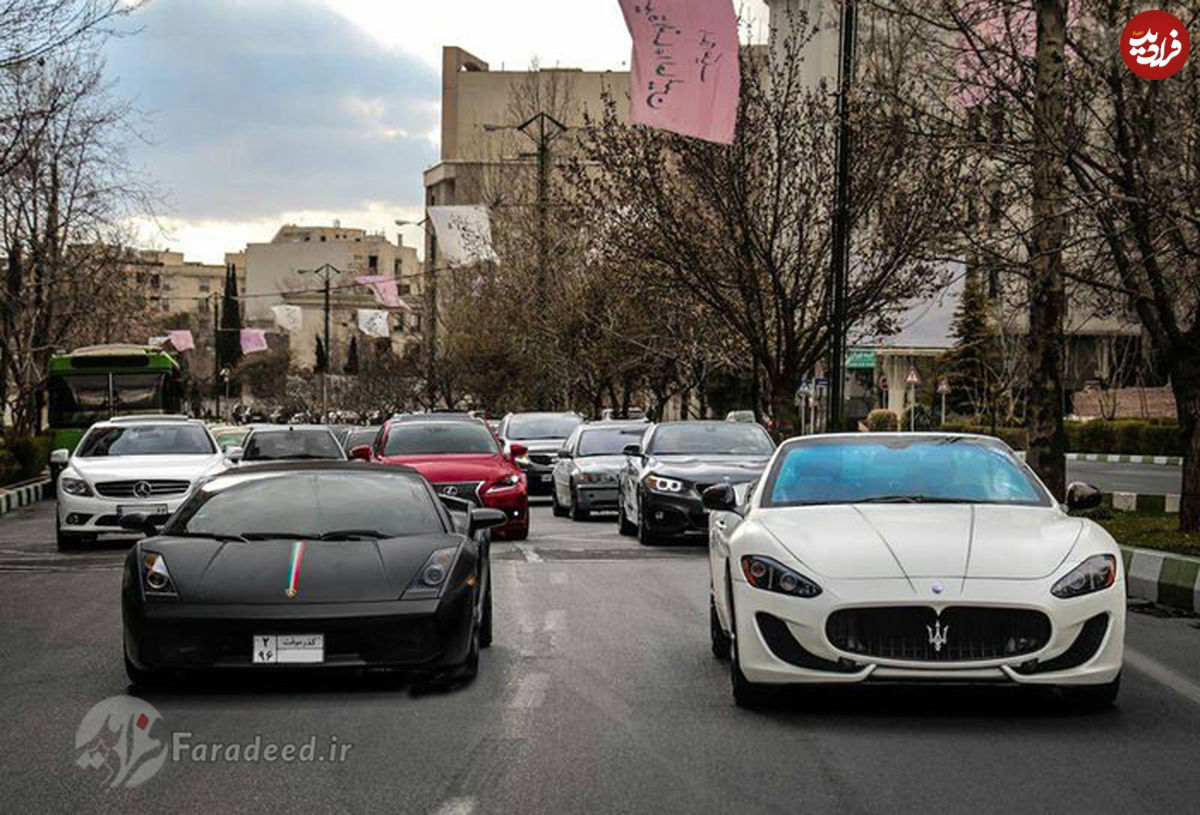 خودروهای خاص و گران قیمت در تهران