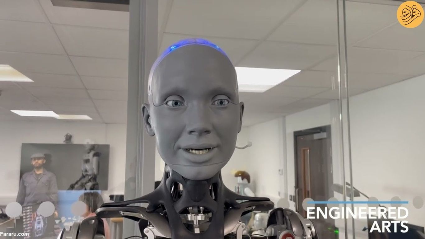 (ویدئو) رباتی که به زبان‌های مختلف صحبت می‌کند