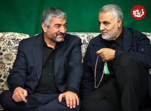 عکس؛ سفر به تاریخ؛ «سردار جعفری» در کنار «شهید همت» و «علی شمخانی» در جبهه