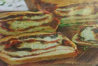 طرز تهیه «پیتزای رولتی»