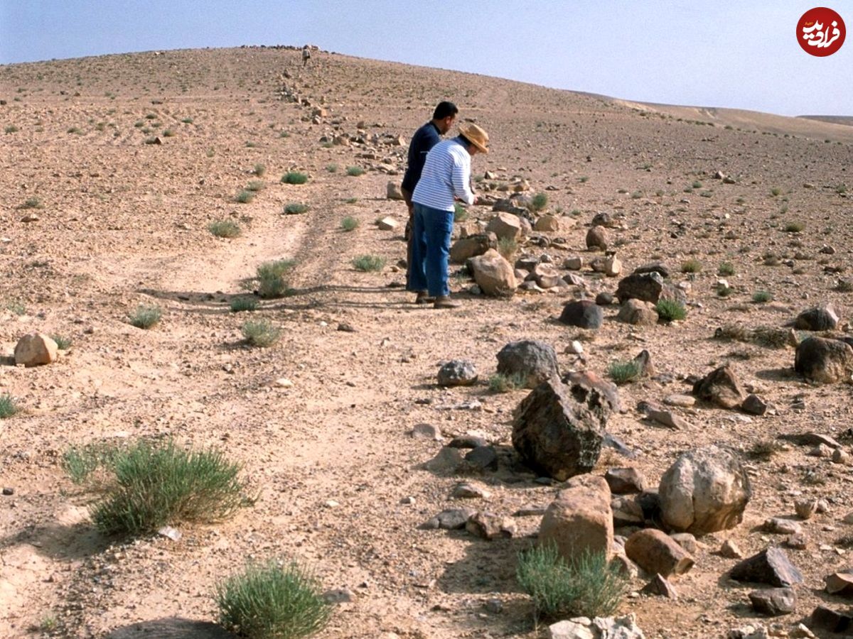 دیوار باستانی خط شبیب؛ سازه‌ای اسرارآمیز در بیابان‌های اردن