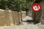 عکس| سفر به ایران قدیم؛ تصویری رنگی شده از «کوچه پس کوچه های تجریش» در دوره قاجار