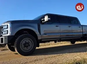 تصاویر؛ لیموزین دنیای وانت‌ها؛ غول‌پیکر آمریکایی با ۶ در