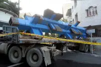 تصاویر/ برخورد تریلی با ساختمان مسکونی