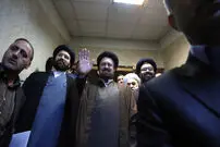 تصاویر/ ثبت‌نام سیدحسن خمینی برای انتخابات