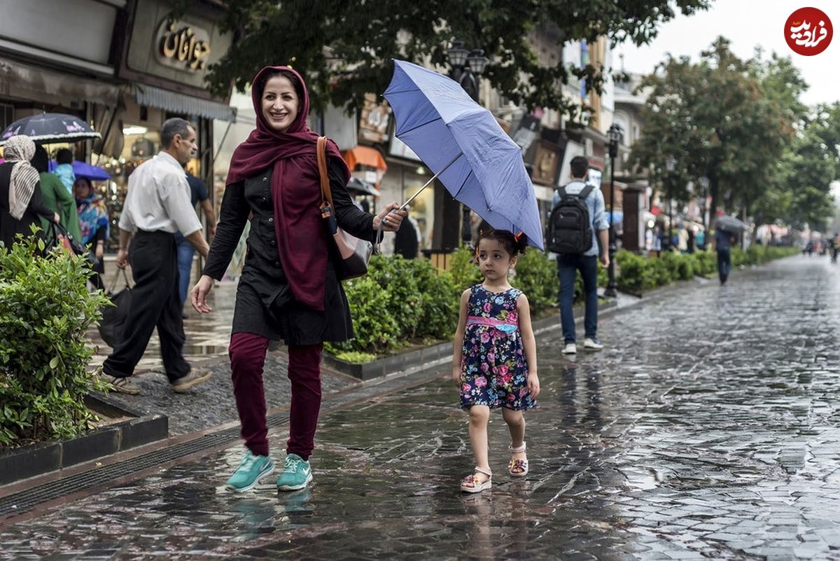 هواشناسی ایران، امروز ۱۴۰۱/۰۴/۱۲
