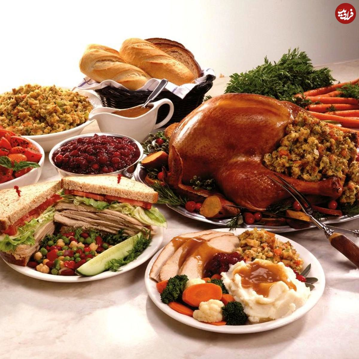 راز شکرگزاری و بوقلمون خوری در آمریکا؟
