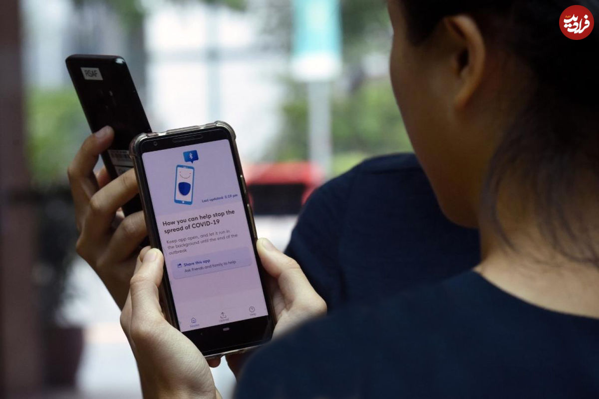 اپلیکیشن نشانهشناسی کرونا در "اپل استور"