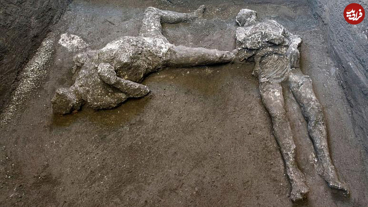 کشف اجساد دو هزار ساله "مرد ثروتمند و برده‌اش"