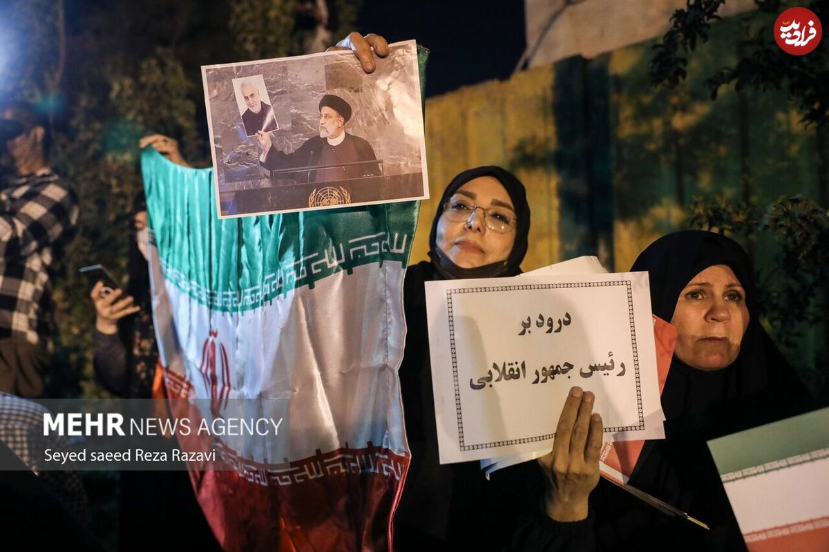 مراسم استقبال از رئیس جمهور در بازگشت از نیویورک