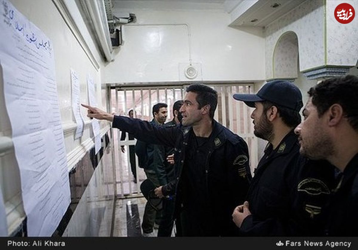 تصاویر/ انتخابات در زندان قزلحصار