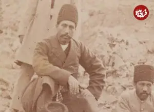 عکس| سفر زمان؛ جمعی از درباریان در حال آماده کردن چای برای ناصرالدین شاه در شکارگاه