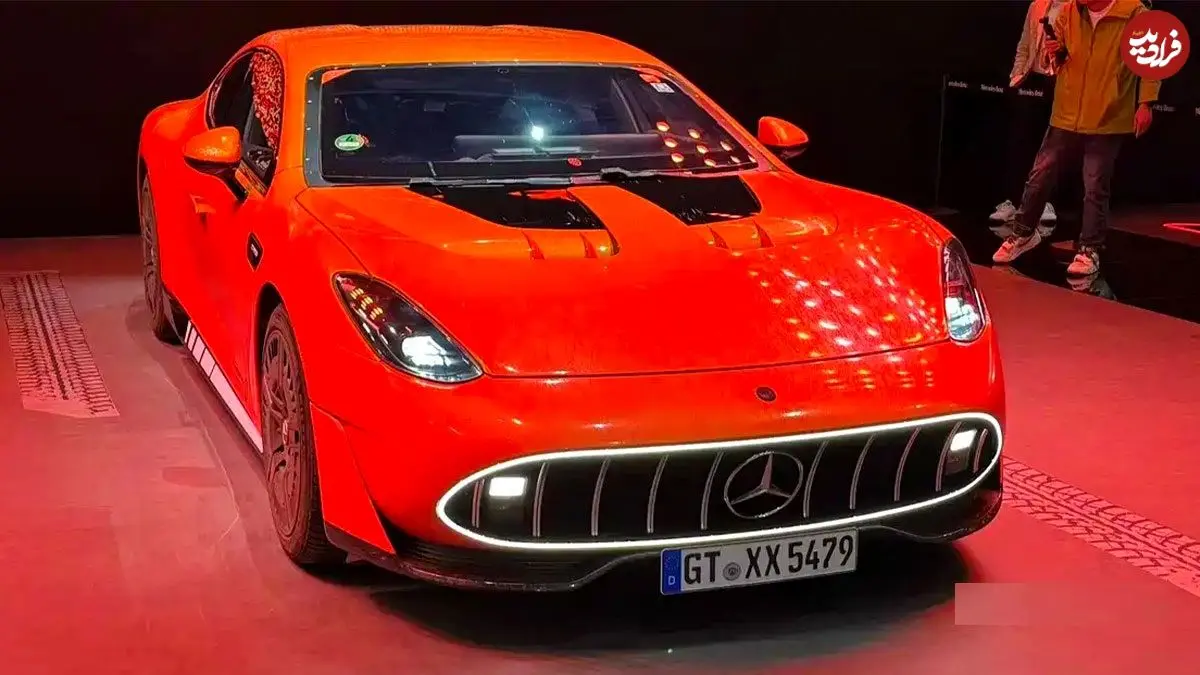 تصاویر؛ مرسدس AMG GT XX؛ گل سرسبد غرفه بنز در نمایشکاه گوانگژو