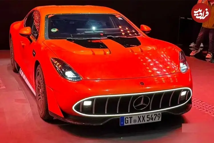 تصاویر؛ مرسدس AMG GT XX؛ گل سرسبد غرفه بنز در نمایشکاه گوانگژو