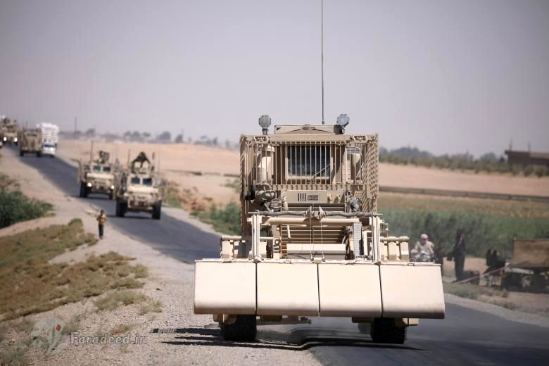 تصاویر/ تسلیحات امریکایی در راه پایتخت داعش