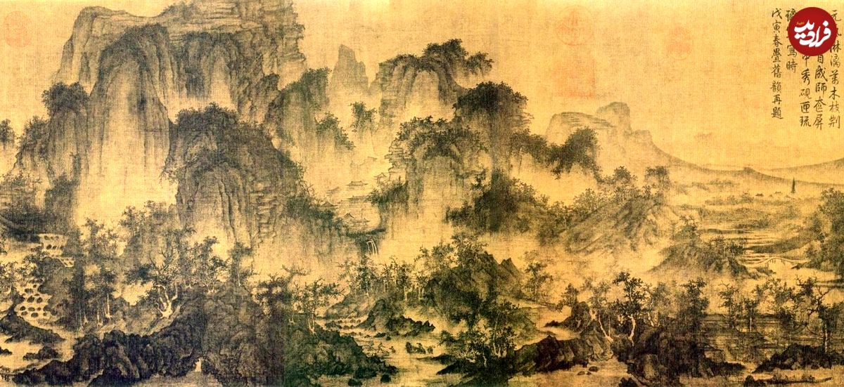 نقاشی‌های سنتی چینی؛ پیوند زیبای طبیعت و معنویت