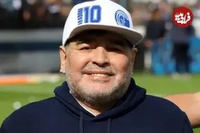 عکس| سفر در زمان؛ «دیه‌گو مارادونا» در 22 سالگی و در فرودگاه کای تاک؛ سال 1360