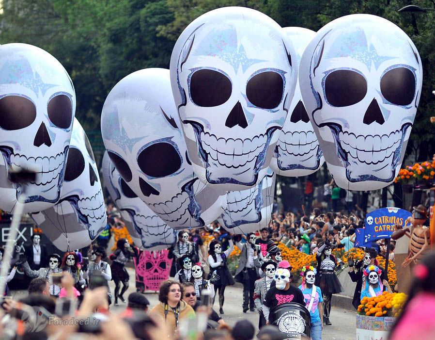 تصاویر/ فستیوال روز مرگ در مکزیک