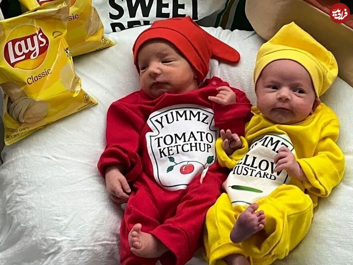 (تصاویر) مسابقه عجیب لباس‌های فانتزی در بخش نوزادان یک بیمارستان