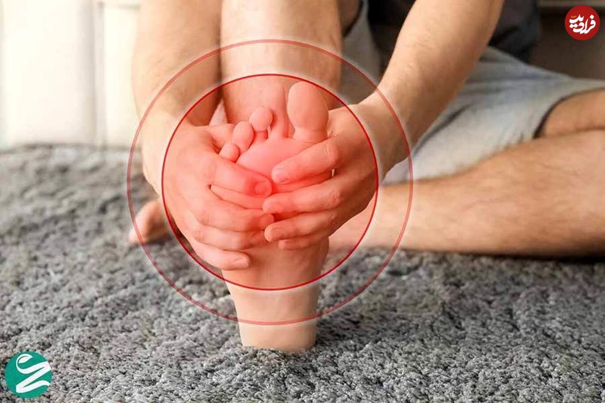 دلایل داغی کف پا چیست؟
