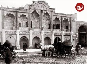 عکس؛ سفر در زمان؛ تصویری قدیمی از کارمندان بانک شاهی