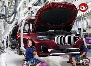 ببینید| نگاهی به مراحل طراحی و تولید خودروی لوکس بی ام و X7