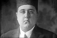 عکس| سفر در زمان؛  «احمدشاه» هنگام جلوس بر تخت مرمر در کاخ گلستان