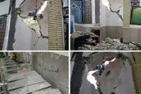 (ویدئو) ریزش مرگبار یک مسجد در حین اقامه نماز جمعه
