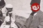 عکس| سفر زمان؛ تصویری از یک معلم ایرانی با قلیان سر کلاس درس؛ 130 سال قبل