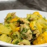 طرز تهیه سالاد سیب‌زمینی و ذرت