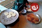 ببینید؛ غذای روستایی در ایران؛ پخت نان سنتی توسط یک بانوی عشایر