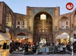 عکس| سفر به ایران قدیم؛ بازار سنگتراش‌های اصفهان در زمان مظفرالدین شاه