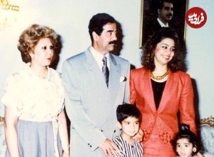  عکس| سفر در زمان؛ «رغد دختر صدام» در جشن تولد فرزندنش؛ دهه 60