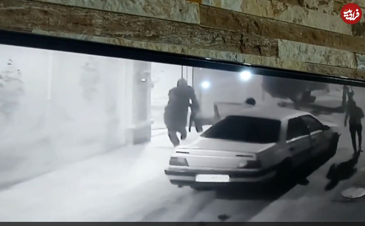 (ویدیو) سرقت مسلحانه از یک منزل مسکونی در اهواز