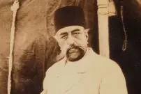 عکس| سفر زمان؛ عکس یادگاری مظفرالدین شاه، خواجه و پرندۀ شکاری