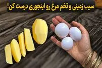 ببینید| طرز تهیه دو غذای ساده و فوری با سیب‌زمینی و تخم‌مرغ
