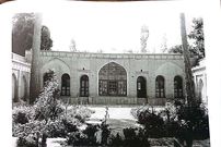 تصاویر؛ سفر به تهران قدیم؛ آرامگاهی با نقاشی‌های گرانبها و سنگاب تاریخی؛ ورود به این مقبره خانوادگی ممنوع است