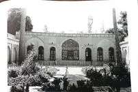 تصاویر؛ سفر به تهران قدیم؛ آرامگاهی با نقاشی‌های گرانبها و سنگاب تاریخی؛ ورود به این مقبره خانوادگی ممنوع است