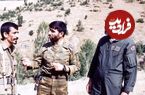 عکس؛ سفر در زمان؛ «علی صیاد شیرازی در کنار رهبر انقلاب و در مراسم اعطای سردوشی دانشکده افسری ارتش»؛ سال 60
