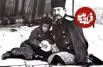 عکس| سفر زمان؛ ملیجک در دوران جوانی در حال تعارف کردن سیگار به «خودش»