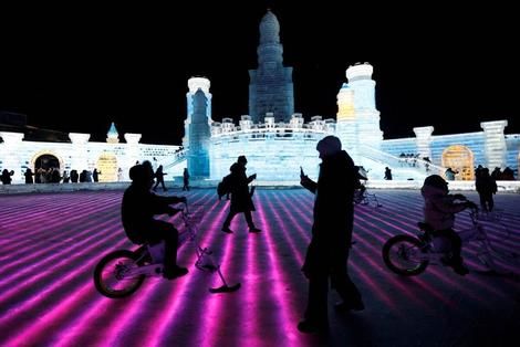 (ویدئو) هاربین شهر یخی چین را ببینید